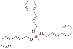 methyltris[(3-phenylallyl)oxy]silane Structural