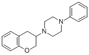 1-(3,4-Dihydro-2H-1-benzopyran-3-yl)-4-phenylpiperazine Structural