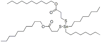 decyl 5,5-dioctyl-9-oxo-10-oxa-4,6-dithia-5-stannaicosanoate Structural