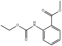 methyl 2-[(ethoxycarbonyl)amino]benzoate Structural