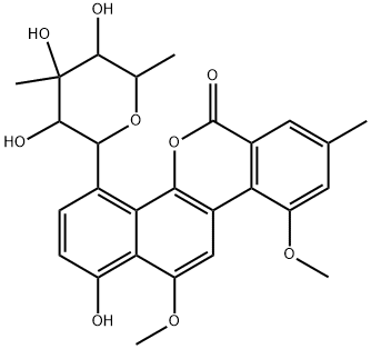 CHRYSOMYCIN B Structural