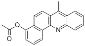 4-Acetoxy-7-methylbenz(c)acridine Structural