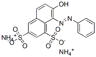 diammonium 7-hydroxy-8-(phenylazo)naphthalene-1,3-disulphonate 