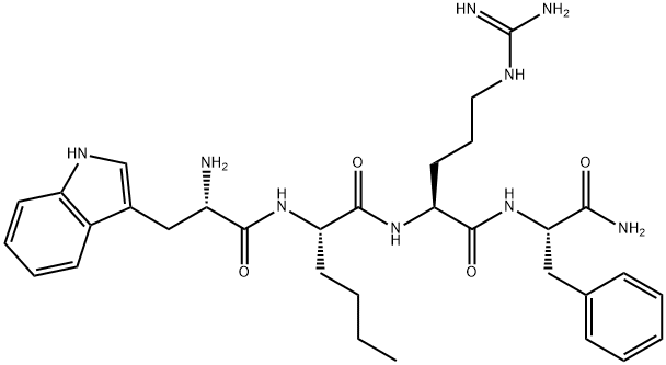 TRP-NLE-ARG-PHE-NH2 Structural