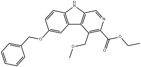 4-(METHOXYMETHYL)-6-(PHENYLMETHOXY)-9H-PYRIDO[3,4-B]INDOLE-3-CARBOXYLIC ACID ETHYL ESTER HYDROCHLORIDE