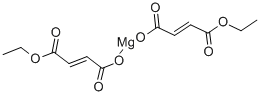 FUMARIC ACID MONOETHYL ESTER, MAGNESIUM SALT Structural