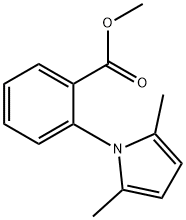 METHYL 2-(2,5-DIMETHYL-1H-PYRROL-1-YL)BENZENECARBOXYLATE Structural