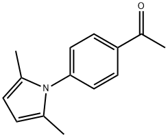 N-(4-ACETYLPHENYL)-2,5-DIMETHYLPYRROLE Structural