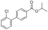 Isopropyl 2'-chloro-1,1'-biphenyl-4-carboxylate Structural