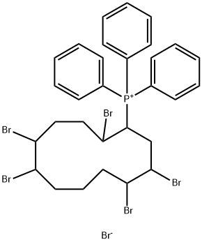 (2,5,6,10,11-pentabromocyclododecyl)triphenylphosphonium bromide