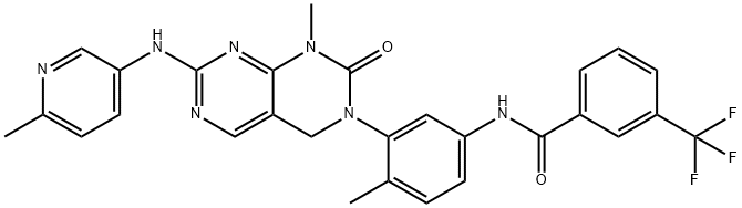 BenzaMide, N-[3-[1,4-dihydro-1-Methyl-7-[(6-Methyl-3-pyridinyl)aMino]-2-oxopyriMido[4,5-d]pyriMidin-3(2H)-yl]-4-Methylphenyl]-3-(trifluoroMethyl)-