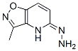 Isoxazolo[4,5-b]pyridin-5(4H)-one, 3-methyl-, hydrazone (9CI) Structural