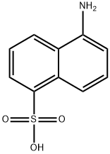 5-Amino-1-naphthalenesulfonic acid Structural