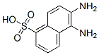 5,6-diaminonaphthalene-1-sulphonic acid,5,6-diaminonaphthalene-1-sulfonic acid