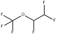 1,2,2-TRIFLUOROETHYL TRIFLUOROMETHYL ETHER Structural