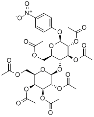 4-NITROPHENYL HEPTA-O-ACETYL-BETA-LACTOS Structural