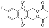 2,3-Quinoxalinedimethanol, 6-fluoro-, diacetate (ester), 1,4-dioxide