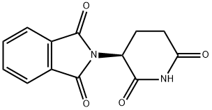 (-)-THALIDOMIDE Structural