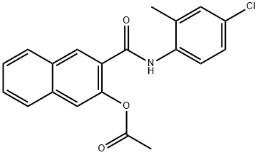 NAPHTHOL AS-TR ACETATE Structural