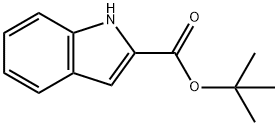 INDOLE-2-CARBOXYLIC ACID TERT-BUTYL ESTER Structural