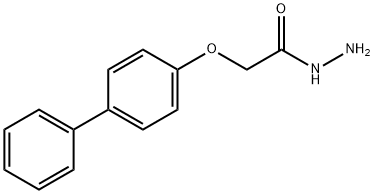 2-([1,1'-BIPHENYL]-4-YLOXY)ACETOHYDRAZIDE Structural