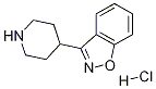 3-(4-Piperidinyl)-1,2-benzisoxazole Hydrochloride Structural