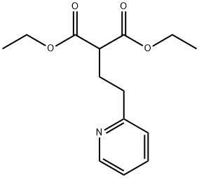 diethyl 2-(2-(pyridin-2-yl)ethyl)malonate Structural