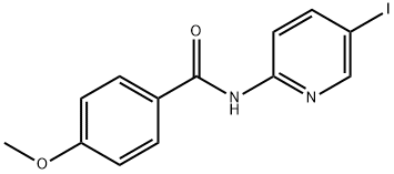 N-(5-IODO-2-PYRIDINYL)-4-METHOXY-BENZAMIDE Structural