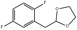 1,4-DIFLUORO-2-(1,3-DIOXOLAN-2-YLMETHYL)BENZENE