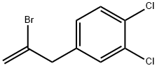 2-BROMO-3-(3,4-DICHLOROPHENYL)-1-PROPENE Structural