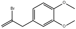 2-BROMO-3-(3,4-DIMETHOXYPHENYL)-1-PROPENE Structural