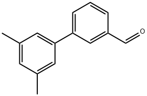 3-(3,5-Dimethylphenyl)benzaldehyde Structural