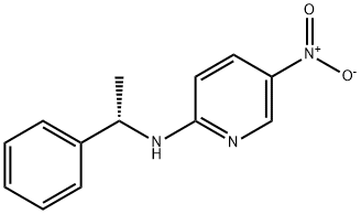 (S)-(-)-2-(ALPHA-METHYLBENZYLAMINO)-5-NITROPYRIDINE Structural