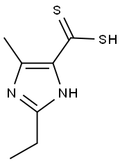 2-ETHYL-4-METHYLIMIDAZOLE-5-DITHIOCARBOXYLIC ACID Structural