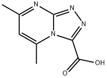 5,7-DIMETHYL-[1,2,4]TRIAZOLO[4,3-A]PYRIMIDINE-3-CARBOXYLIC ACID Structural