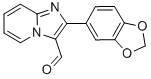 2-BENZO[1,3]DIOXOL-5-YL-IMIDAZO[1,2-A]PYRIDINE-3-CARBALDEHYDE Structural