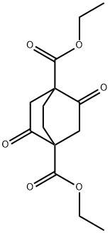 DIETHYL 2,5-DIOXOBICYCLO[2.2.2]OCTANE-1,4-DICARBOXYLATE Structural