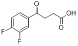 4-(3,4-DIFLUOROPHENYL)-4-OXOBUTYRIC ACID Structural