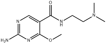 2-Amino-N-(2-(dimethylamino)ethyl)-4-methoxy-5-pyrimidinecarboxamide