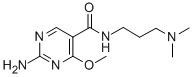 2-Amino-N-(3-(dimethylamino)propyl)-4-methoxy-5-pyrimidinecarboxamide