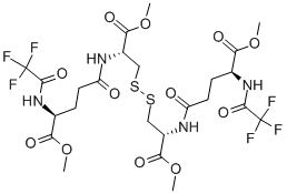 N-TRIFLUOROACETYL-L-G-GLUTAMYL-L-CYSTEINE DIMETHYL ESTER, (2-2') DISULPHIDE