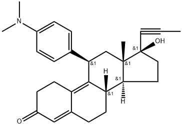 Mifepristone Structural