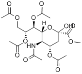 N-ACETYLNEURAMINIC ACID METHYL ESTER 4,7,8,9-TETRAACETATE,4,7,8,9-TETRA-O-ACETYL-N-ACETYLNEURAMINIC ACID METHYL ESTER