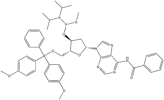 5'-O-(4,4'-DIMETHOXYTRITYL)-N6-BENZOYL-2'-DEOXYADENOSINE-3'-(METHYL-N,N-DIISOPROPYL)PHOSPHORAMIDITE