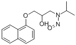 N-nitrosopropranolol Structural