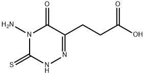 3-(4-AMINO-5-OXO-3-THIOXO-2,3,4,5-TETRAHYDRO-1,2,4-TRIAZIN-6-YL)PROPANOIC ACID