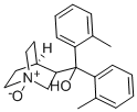 1-Azabicyclo(2.2.2)octane-3-methanol, alpha,alpha-bis(2-methylphenyl)- , 1-oxide