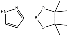 3-(4,4,5,5-TETRAMETHYL-1,3,2-DIOXABOROLANE)-PYRAZOLE Structural Picture