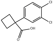 1-(3,4-DICHLOROPHENYL)CYCLOBUTANECARBOXYLIC ACID Structural