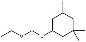 Cyclohexane,3-(ethoxymethoxy)-1,1,5-trimethyl- Structural